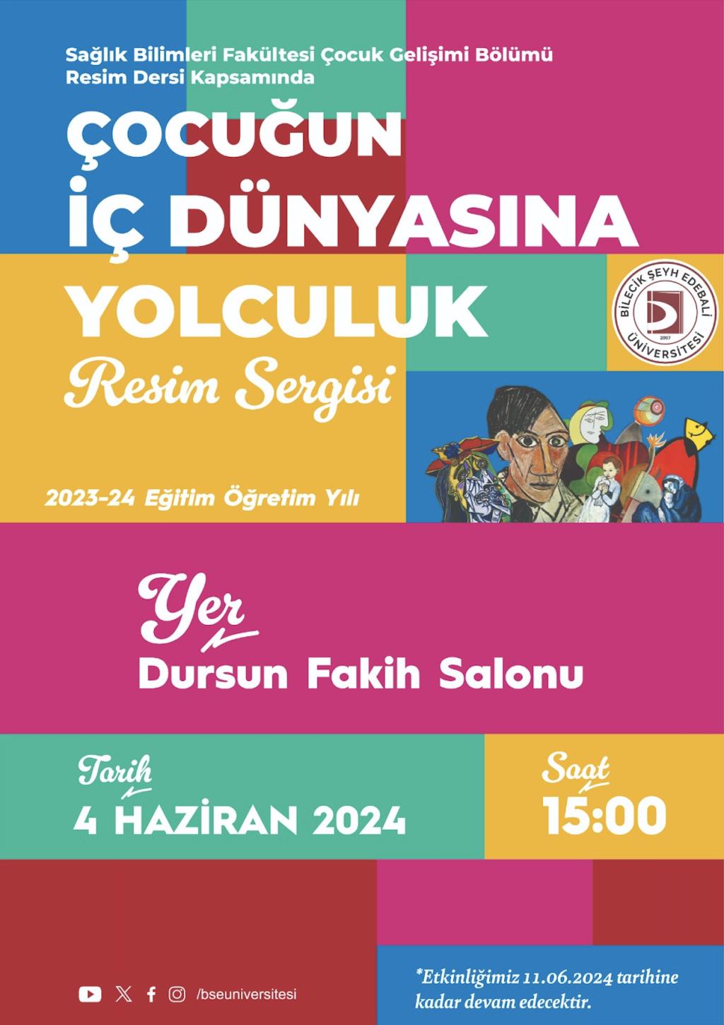 Çocuğun Dünyasına Yolculuk- Resim Sergisi 
